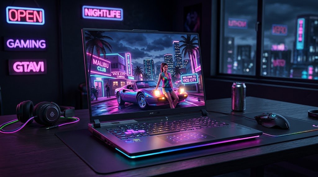 gta6 gtaVI gamer notebook rtx cadeira